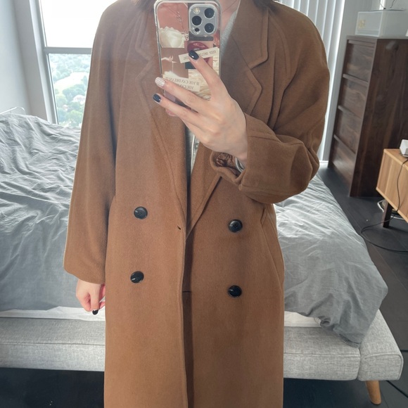 Vintage alpaca wool coat - Picture 6 of 6
